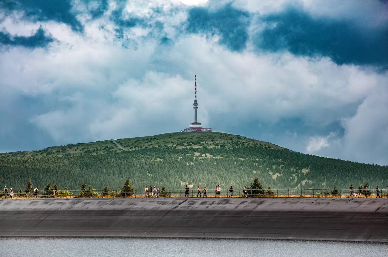 Dlouhé Stráně panorama